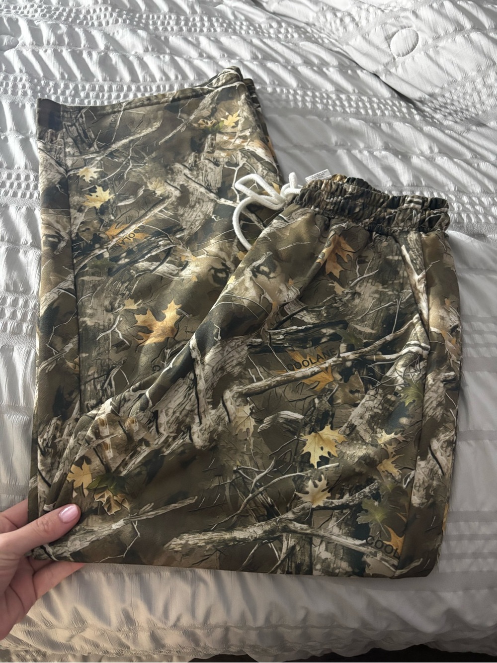 Camo sweat pants